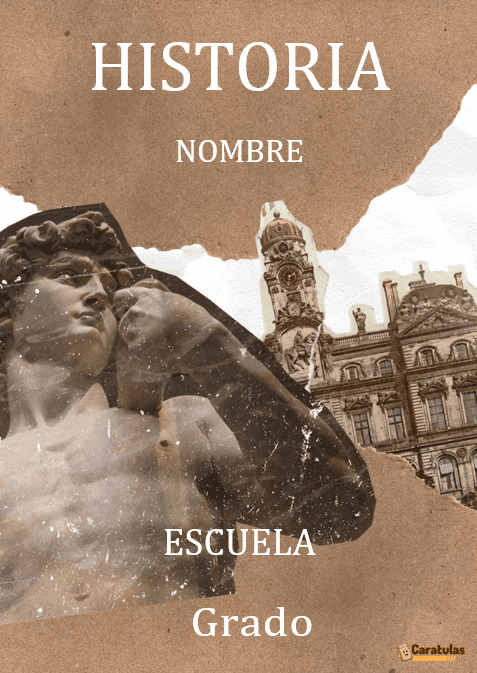 Portadas de Historia en Word 6 Portadas de Historia en Word